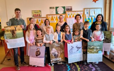 Überreichung des BJV Schulkalenders 2026