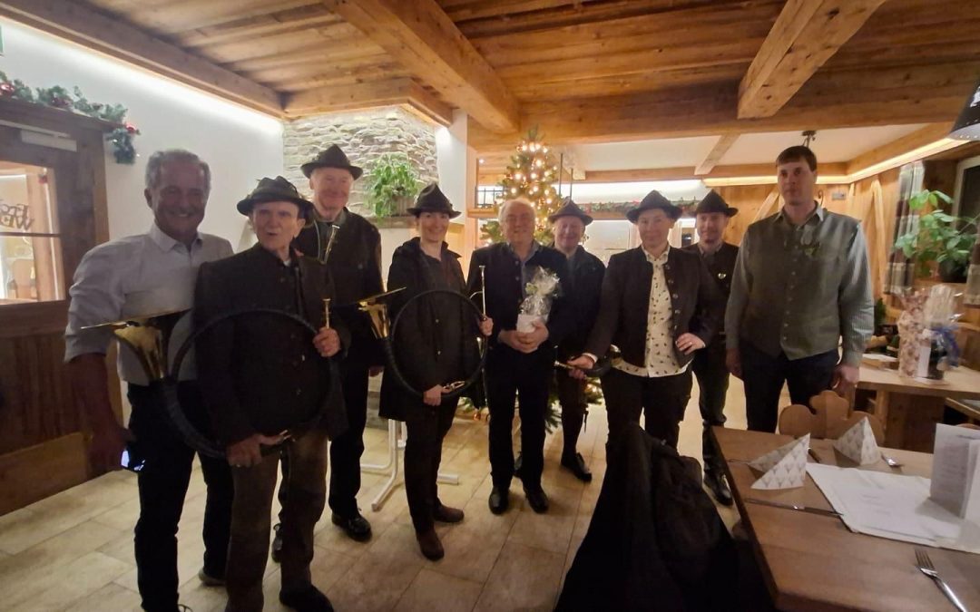 Waidkamerad Michael Buchschmied feiert seinen 70. Geburtstag