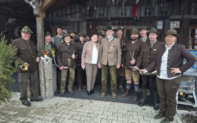 Waidkamerad Gerhard Paintinger feiert seinen 75. Geburtstag