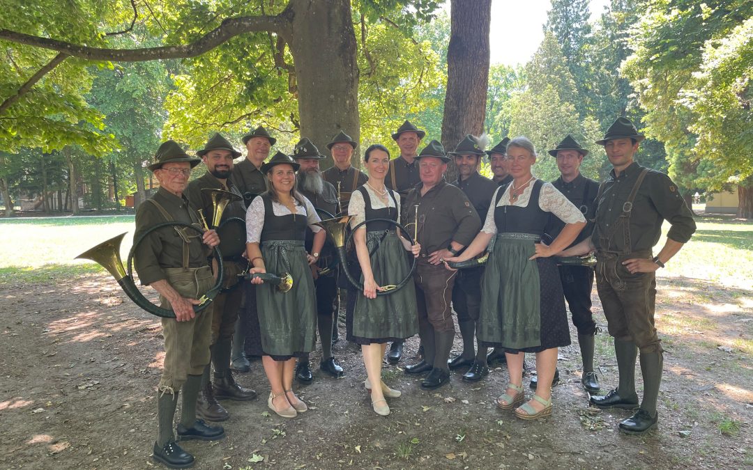 Gold für die Straubinger Jagdhornbläser